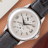 Patek Philippe Travel Time White Gold - Papers and Service Tag (Ref. 5134G)