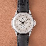 Patek Philippe Travel Time White Gold - Papers and Service Tag (Ref. 5134G)