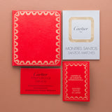 1980s Cartier Santos Carrée Unpolished - Box and Papers (Ref. 1172961)