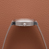 2000s Gérald Genta Retrograde Jump Hour Guilloche Pearl Dial  (Ref. G.3614)