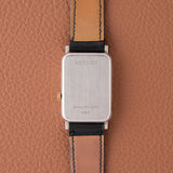 1979 Hermès Calèche Black Tank Manual Wind - Box and Papers