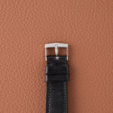 1979 Hermès Calèche Black Tank Manual Wind - Box and Papers