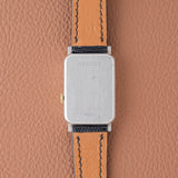 1980s Hermès Caleche Gilt Tank Manual Wind