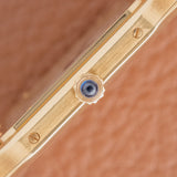 1990s Cartier Santos Dumont Extra Plat Guilloche Dial (Ref. 821054)