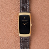 1980s Vacheron Constantin Matte Black Cintree (Ref. 35204)