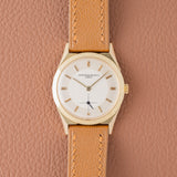 1950s Vacheron Constantin Sector Dial Fancy Lugs Calatrava (Ref. 6068)