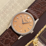 Patek Philippe Calatrava Rare Salmon Dial - Complete Collectors Set (Ref. 3796SG)