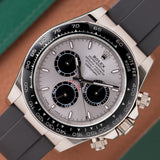 2026 Rolex Daytona White Gold Ghost Oysterflex - Box and papers (Ref. 126519LN)