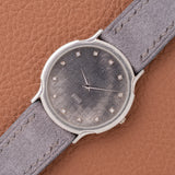 1988 Omega Platinum Diamond Dial Ultra Slim (Ref. 191.754 BZ01)