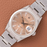 1997 Rolex Oyster Date Tropical DIal - Unpolished Caseback Sticker (Ref. 15200)
