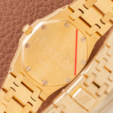2000s Audemars Piguet Mini Royal Oak Gold Pink Pearl Diamond Dial (Ref. 67371BA)