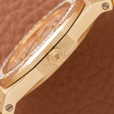 2000s Audemars Piguet Mini Royal Oak Gold Pink Pearl Diamond Dial (Ref. 67371BA)