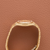 2000s Audemars Piguet Mini Royal Oak Gold Pink Pearl Diamond Dial (Ref. 67371BA)
