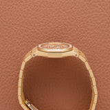 2000s Audemars Piguet Mini Royal Oak Gold Pink Pearl Diamond Dial (Ref. 67371BA)
