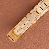 2000s Audemars Piguet Mini Royal Oak Gold Pink Pearl Diamond Dial (Ref. 67371BA)