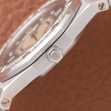 2000s Audemars Piguet Mini Royal Oak Gold Blue Pearl Diamond Dial (Ref. 67371BA)