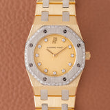 1990s Audemars Piguet Mini Royal Oak Yellow and White Gold (Ref. 6007AC)