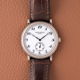 1990s Patek Philippe Calatrava White Gold Breguet Porcelain Dial (Ref. 5022G)