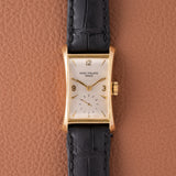 1950s Patek Philippe Hour Glass Dress Watch (Ref. 2468)