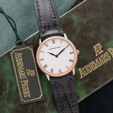 Audemars Piguet Ultra Slim Rose Gold - Box & Tag