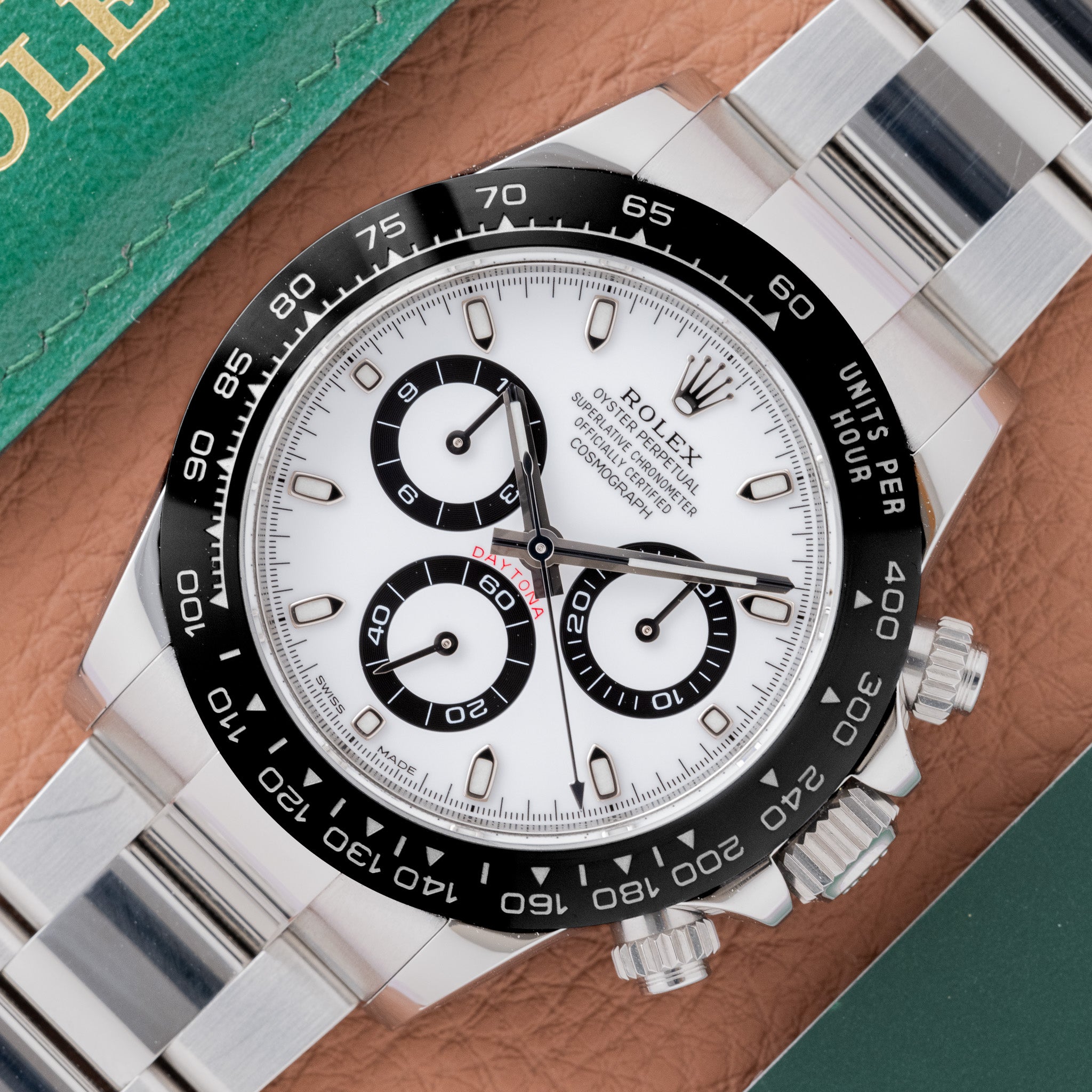 2021 Rolex Daytona Panda White Dial - Box and Papers (Ref