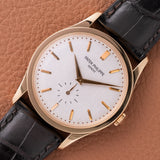 2000s Patek Philippe Rose Gold Calatrava (Ref. 5196R)