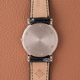1990s Patek Philippe Calatrava White Gold Porcelain Dial (Ref. 3520G)