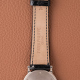 1990s Patek Philippe Calatrava White Gold Porcelain Dial (Ref. 3520G)