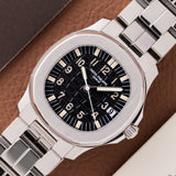 2000s Patek Philippe Aquanaut - Box, Papers and Serviced Papers (Ref. 5066/1A-001)