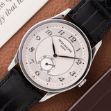 2009 Patek Philippe Platinum Breguet Calatrava  - Papers (Ref. 5196P)