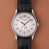 2009 Patek Philippe Platinum Breguet Calatrava  - Papers (Ref. 5196P)