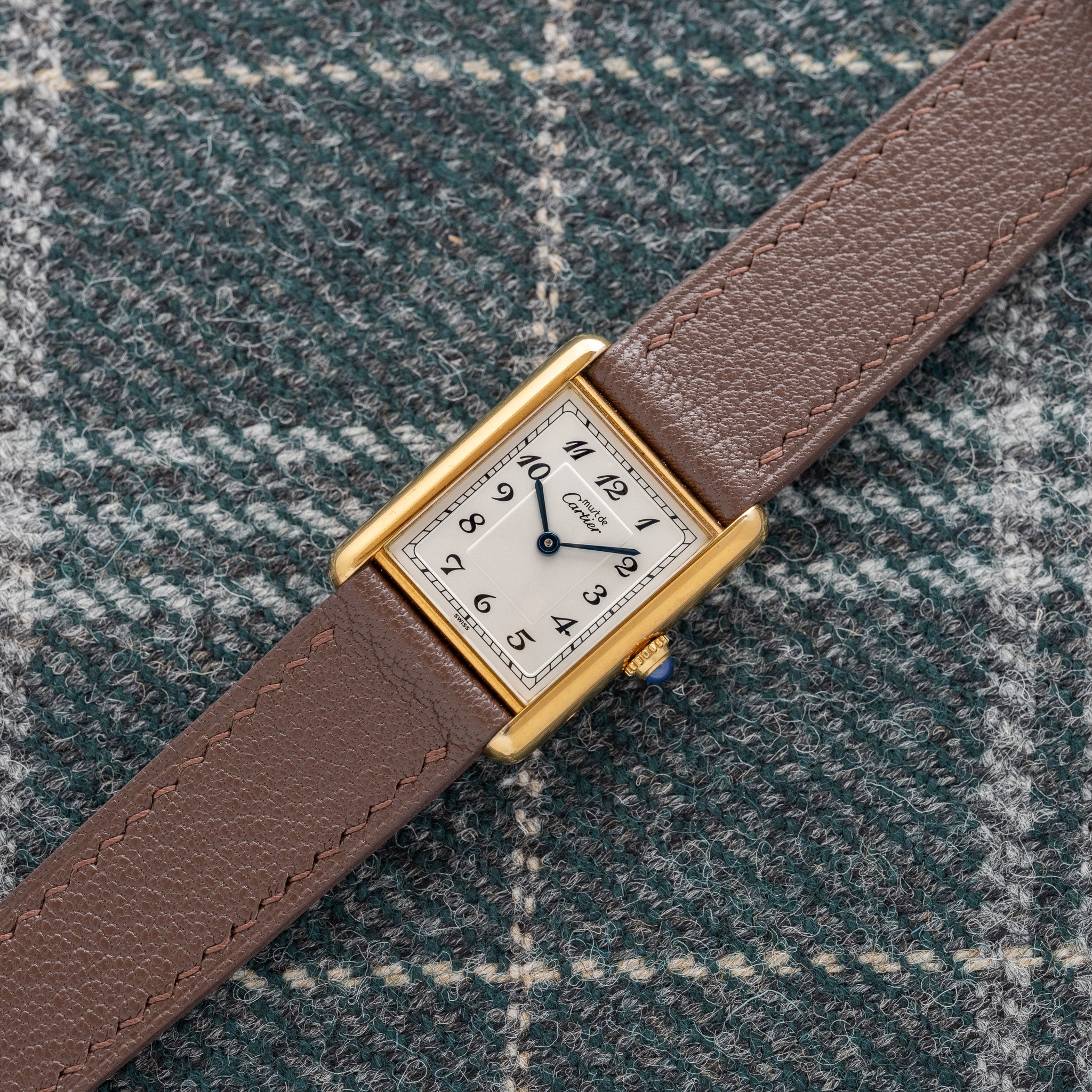 Cartier Must De Tank Breguet Dial (Ref. 590005) – Huntington Company