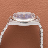 1995 Rolex Datejust Sodalite Stone Dial - Box and papers (Ref. 16234)