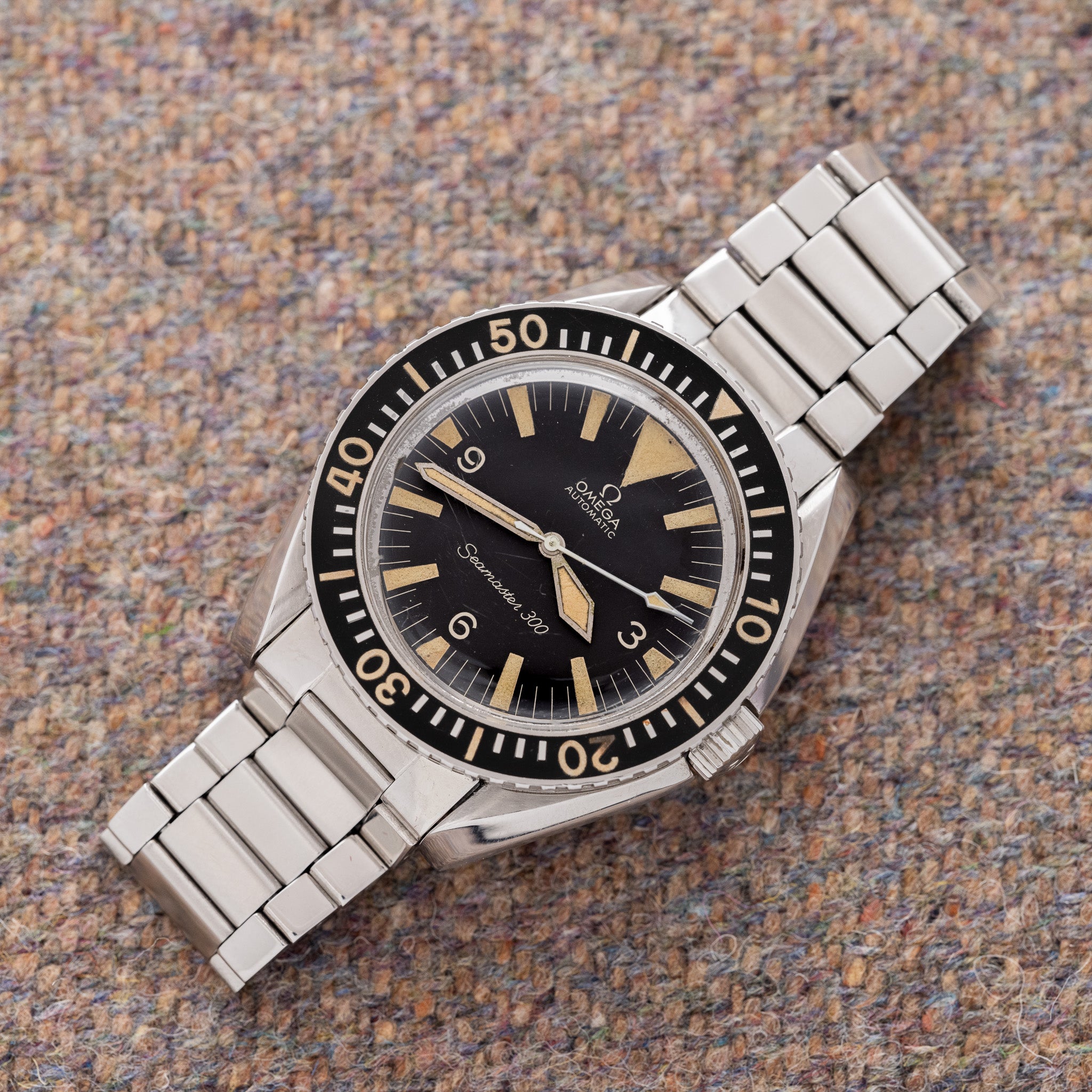 1968 Omega Seamaster 300 Big Triangle & Sword Hands (Ref. 165.024