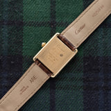 Cartier Must De Tank Lapis Dial