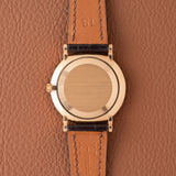 1990s Patek Philippe Calatrava Pink on Pink Guilloche - Box and Tag (Ref. 5022R)