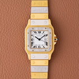 1980s Cartier Santos Carrée Deux Or Two Tone Gold (Ref. 2960)