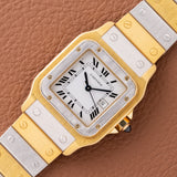 1980s Cartier Santos Carrée Deux Or Two Tone Gold (Ref. 2960)