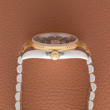 2006 Rolex Datejust Two Tone Blue Dial Roulette Wheel - Papers (Ref. 116233)