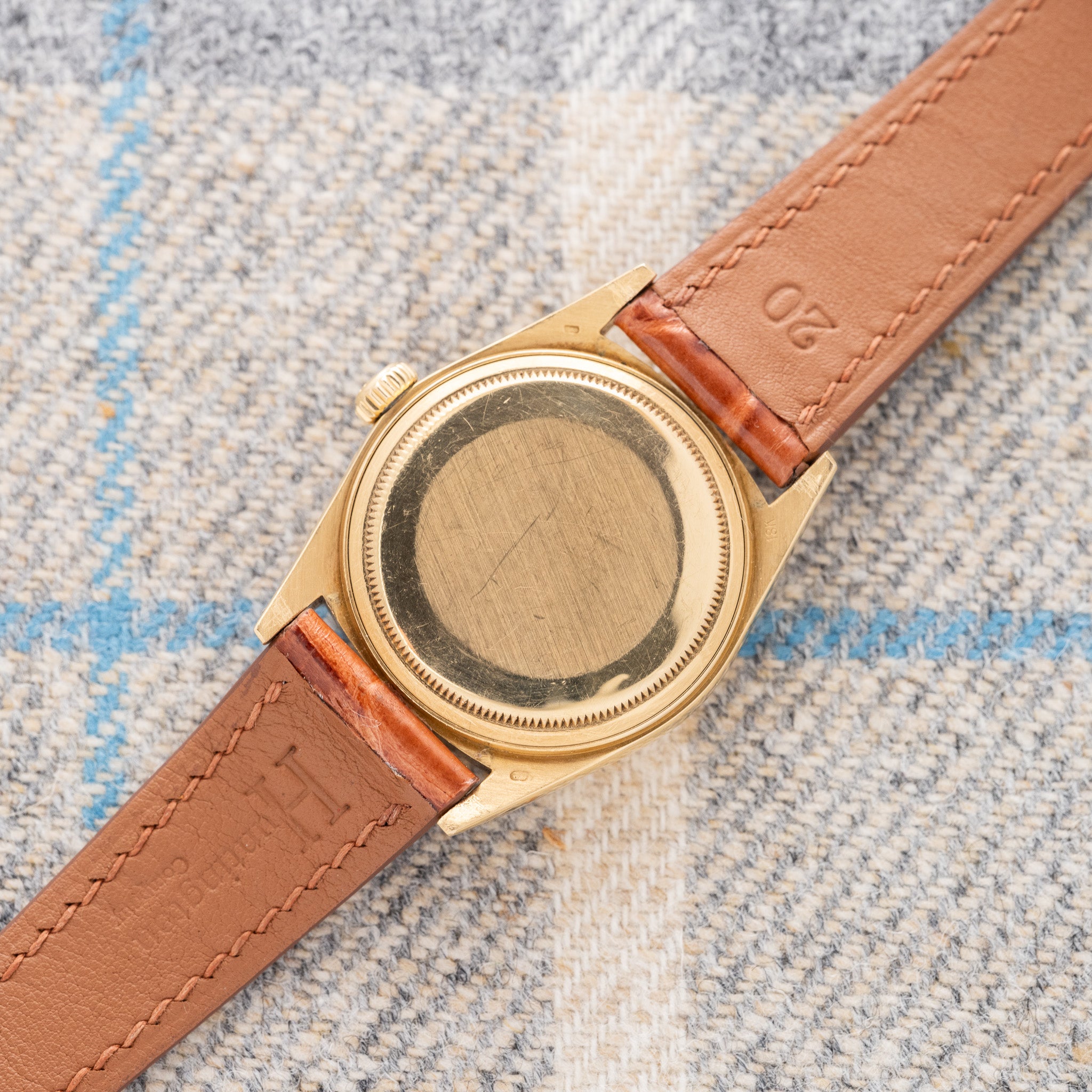 1986 Rolex Datejust Blue Buckley Dial (Ref. 16018) – Huntington