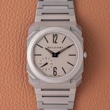 2018 Bvlgari Octo Finissimo Titanium - Box and Papers (Ref. BGO40TXT)