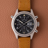 1990s IWC Double Chronograph Split Seconds Tritium Dial (Ref. IW3713)