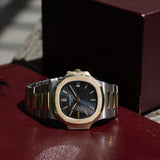 Patek Philippe Nautilus Blue Dial - Box & Papers (Ref. 3800)