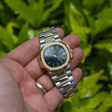 Patek Philippe Nautilus Blue Dial - Box & Papers (Ref. 3800)