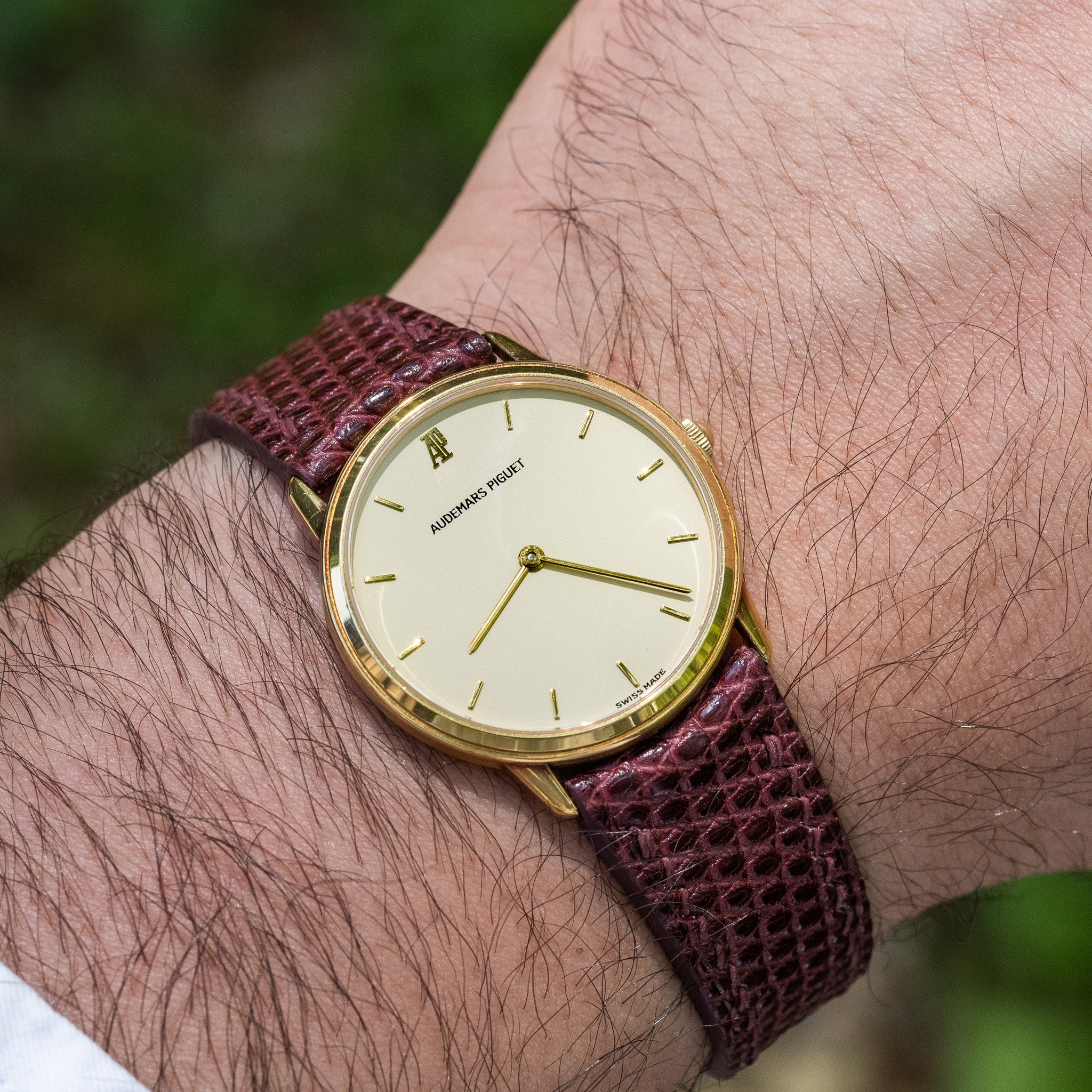 Audemars Piguet Classic Ultra Slim Cream Dial – Huntington Company