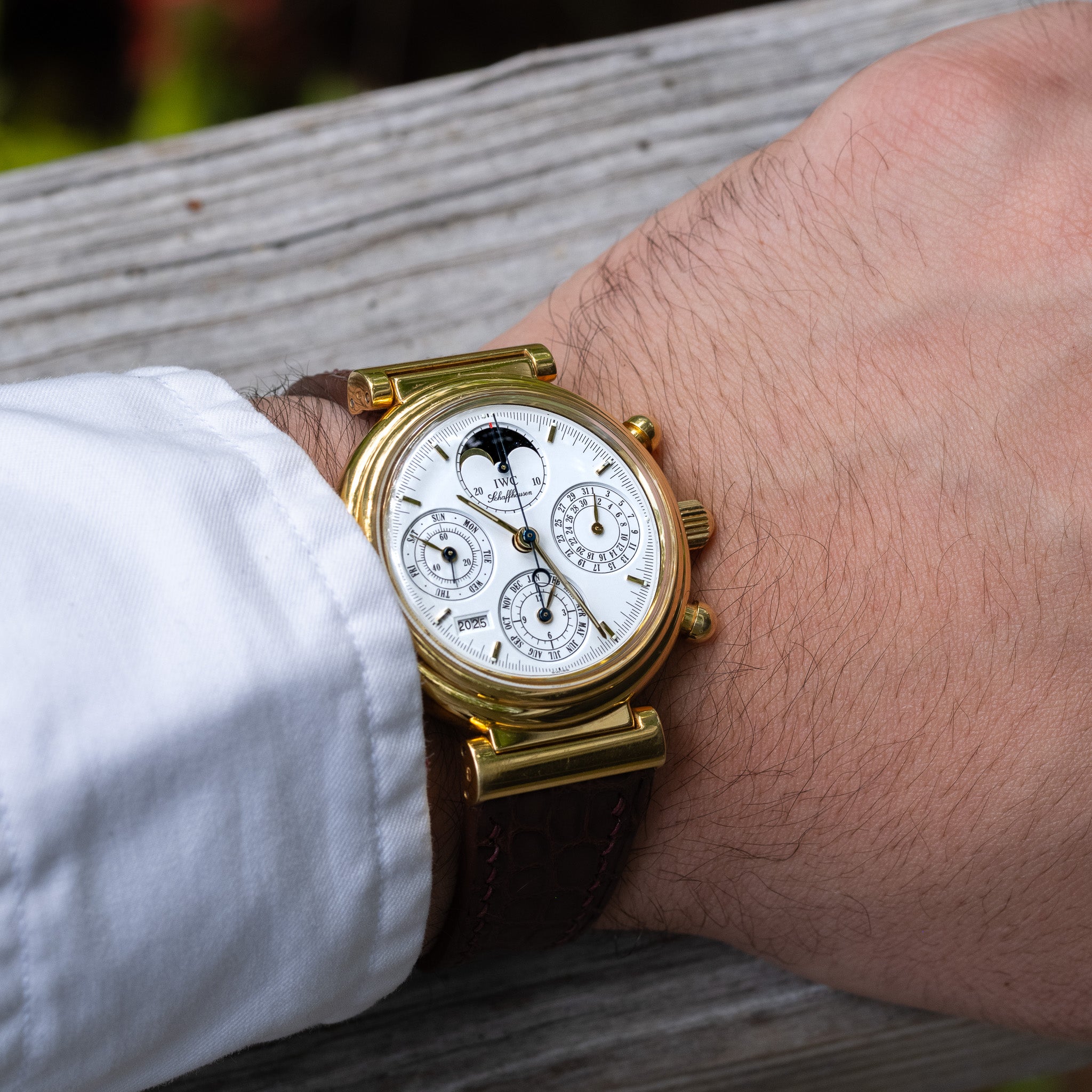IWC Da Vinci Perpetual Calander Yelow Gold (Ref. 3750