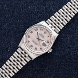 2001 Rolex Datejust Pearl Dial - Box & Papers (Ref. 16234)