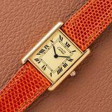 1980s Cartier Must Tank Classic Roman Dial (Ref. 681006)