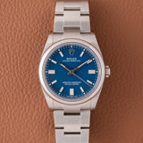 2026 Rolex Oyster Perpetual 36 Med Blue - Brand New (Ref. 126000)