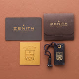 Zenith El Primero Chronomaster Guilloche Dial - Box and papers (Ref. 01.0240.410)